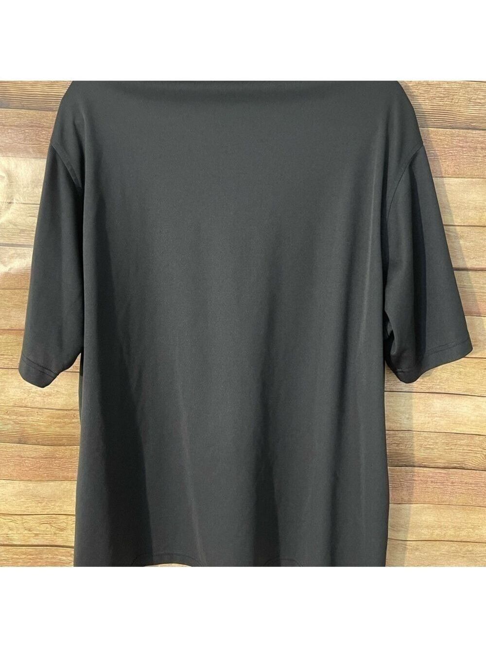 Vintage Lacoste Sport Mens Polo Andy Roddick Shirt Black with White Trim 3XL 9 - Picture 6 of 8